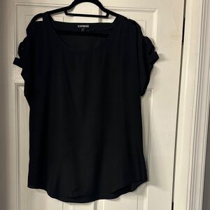 Express Gramercy Women's Black Blouse
